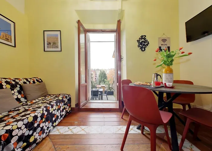 4bnb - Cozy Vatican Loft With Terrace Appartement